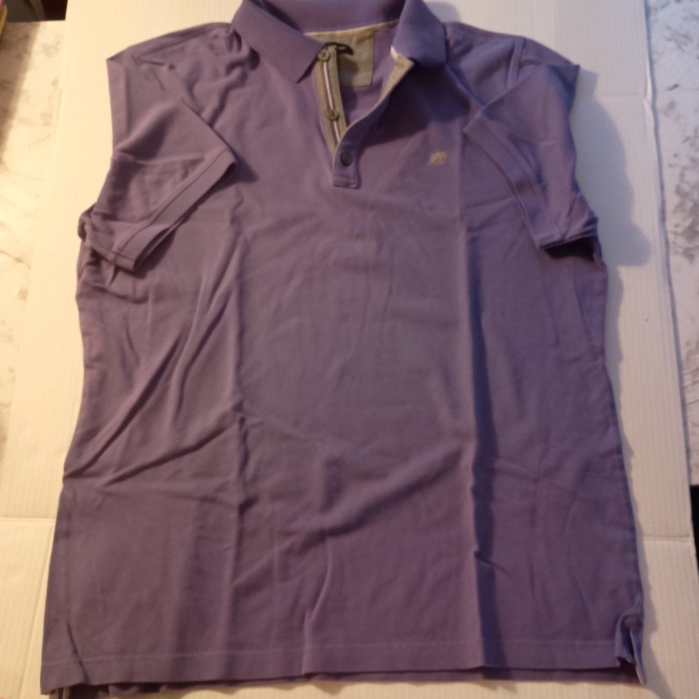 Banana Republic Women's Polo Shirt Set - Pink and Purple - Picture 3 of 3